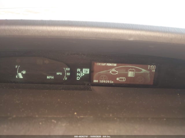 46262761 :رقم المزاد ، JTDKN3DU5D5678213 vin ، 2013 Toyota Prius Two مزاد بيع