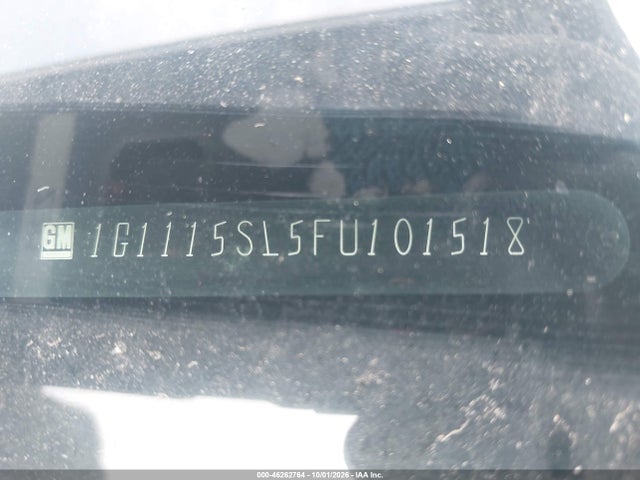 Продаж на аукціоні авто 2015 Chevrolet Impala 1lt, vin: 1G1115SL5FU101518, номер лоту: 46262764