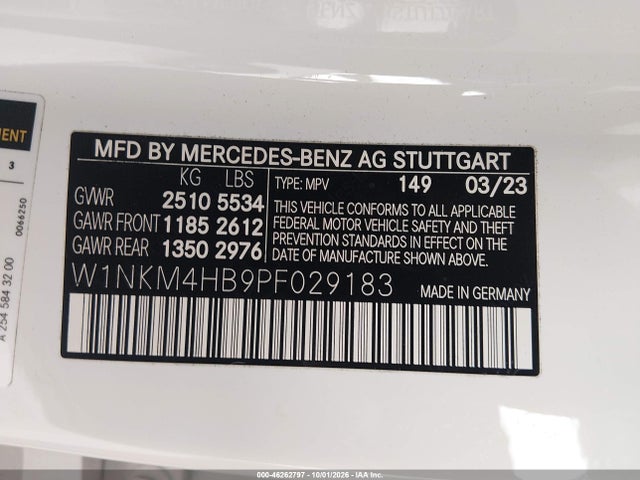 W1NKM4HB9PF029183 Mercedes-Benz Glc 300 4matic Suv