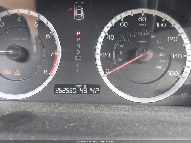 46262811 :رقم المزاد ، 1HGCP2F38AA120874 vin ، 2010 Honda Accord 2.4 Lx مزاد بيع