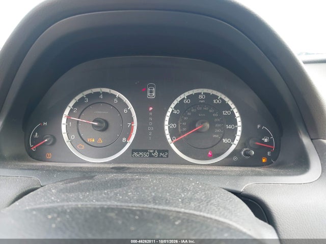 46262811 :رقم المزاد ، 1HGCP2F38AA120874 vin ، 2010 Honda Accord 2.4 Lx مزاد بيع