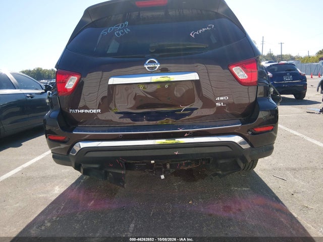 46262852 :رقم المزاد ، 5N1DR2MM4KC583900 vin ، 2019 Nissan Pathfinder Sl مزاد بيع
