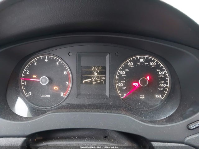 46262866 :رقم المزاد ، 3VW2K7AJXEM311665 vin ، 2014 Volkswagen Jetta 2.0l S مزاد بيع