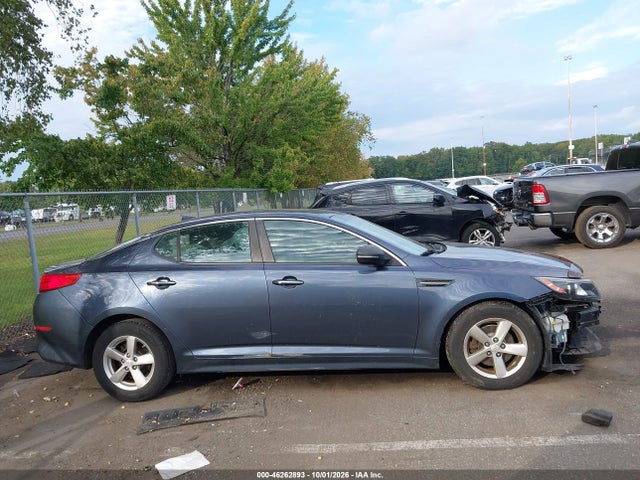 46262893 :رقم المزاد ، 5XXGM4A79FG477491 vin ، 2015 Kia Optima Lx مزاد بيع
