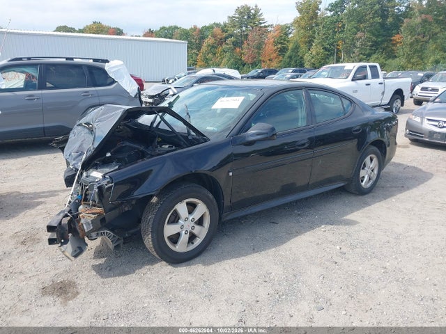 46262904 :رقم المزاد ، 2G2WP552181121363 vin ، 2008 Pontiac Grand Prix مزاد بيع