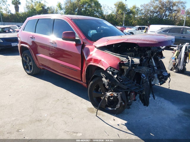 Продажа на аукционе авто 2015 Jeep Grand Cherokee Altitude, vin: 1C4RJEAGXFC634856, номер лота: 46262921