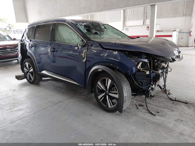 Auction sale of the 2021 Nissan Rogue Sl Fwd, vin: 5N1AT3CA2MC846566, lot number: 46262945