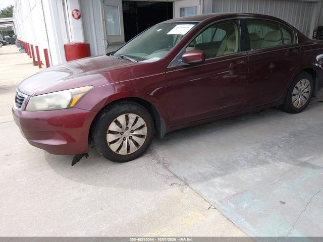 46263044 :رقم المزاد ، 1HGCP26319A065549 vin ، 2009 Honda Accord 2.4 Lx مزاد بيع