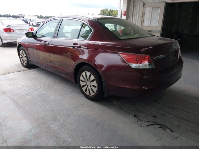 46263044 :رقم المزاد ، 1HGCP26319A065549 vin ، 2009 Honda Accord 2.4 Lx مزاد بيع