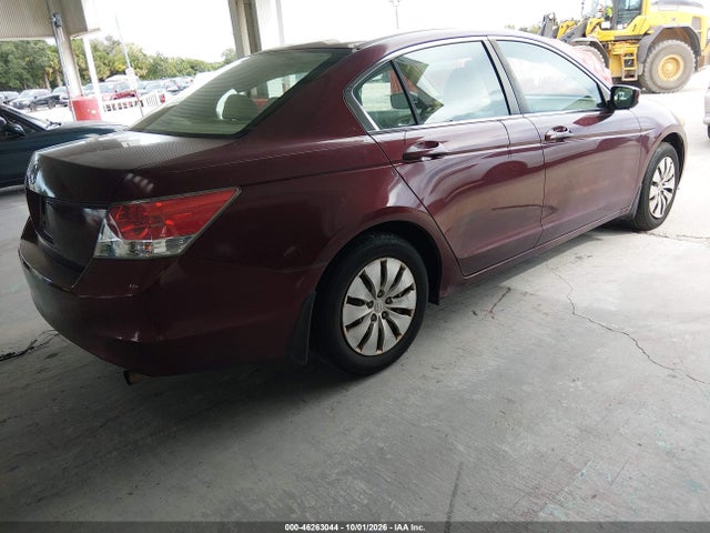 46263044 :رقم المزاد ، 1HGCP26319A065549 vin ، 2009 Honda Accord 2.4 Lx مزاد بيع