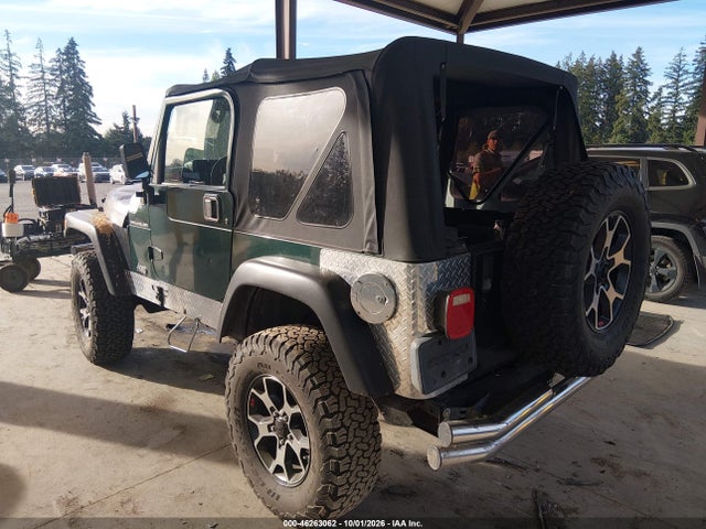 Продаж на аукціоні авто 1999 Jeep Wrangler Se, vin: 1J4FY29P5XP409976, номер лоту: 46263062