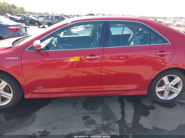 Aukcja sprzedaży 2014 Toyota Camry Hybrid Se Limited Edition, vin: 4T1BD1FK2EU122897, numer aukcji: 46263113