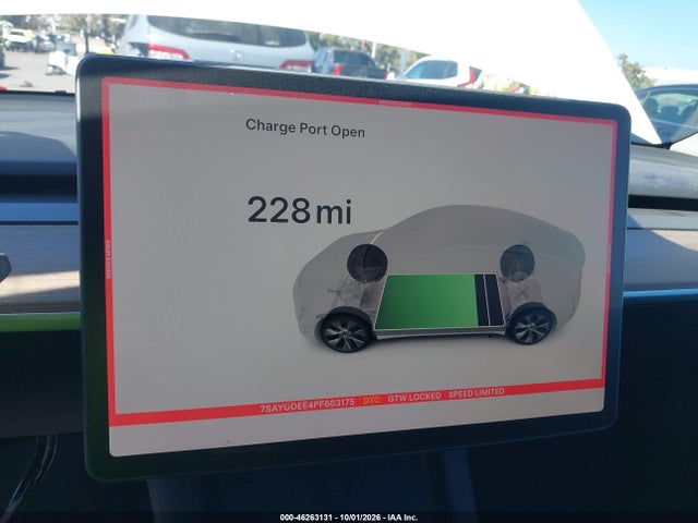 Aukcja sprzedaży 2023 Tesla Model Y Awd/long Range Dual Motor All-wheel Drive, vin: 7SAYGDEE4PF663175, numer aukcji: 46263131