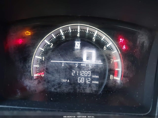 46263138 :رقم المزاد ، 2HGFC2F55GH545991 vin ، 2016 Honda Civic Lx مزاد بيع