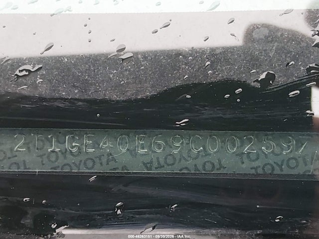 Продажа на аукционе авто 2009 Toyota Matrix Xrs, vin: 2T1GE40E69C002597, номер лота: 46263151
