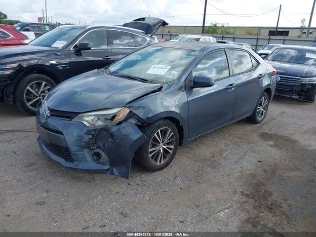2016 Toyota Corolla Le Plus მანქანა იყიდება აუქციონზე, vin: 5YFBURHE3GP557812, აუქციონის ნომერი: 46263215