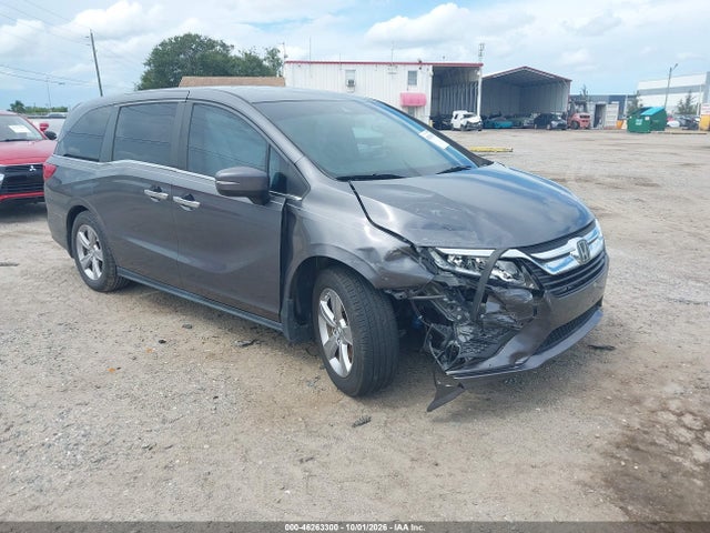 2018 Honda Odyssey Ex-l მანქანა იყიდება აუქციონზე, vin: 5FNRL6H76JB102098, აუქციონის ნომერი: 46263300