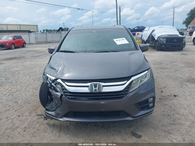 2018 Honda Odyssey Ex-l მანქანა იყიდება აუქციონზე, vin: 5FNRL6H76JB102098, აუქციონის ნომერი: 46263300