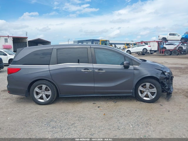 2018 Honda Odyssey Ex-l მანქანა იყიდება აუქციონზე, vin: 5FNRL6H76JB102098, აუქციონის ნომერი: 46263300