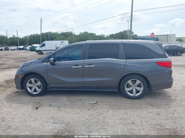 2018 Honda Odyssey Ex-l მანქანა იყიდება აუქციონზე, vin: 5FNRL6H76JB102098, აუქციონის ნომერი: 46263300