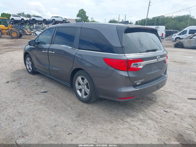 2018 Honda Odyssey Ex-l მანქანა იყიდება აუქციონზე, vin: 5FNRL6H76JB102098, აუქციონის ნომერი: 46263300