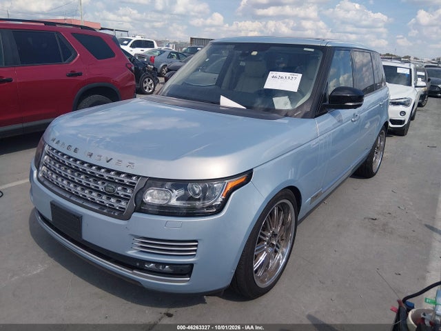 46263327 :رقم المزاد ، SALGV3TF8FA213629 vin ، 2015 Land Rover Range Rover 5.0l V8 Supercharged Autobiography مزاد بيع