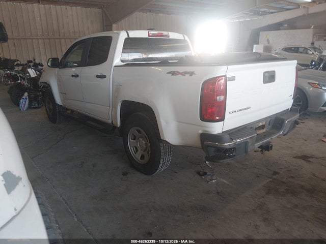 2021 Chevrolet Colorado 4wd  Short Box Wt მანქანა იყიდება აუქციონზე, vin: 1GCGTBEN7M1200847, აუქციონის ნომერი: 46263339