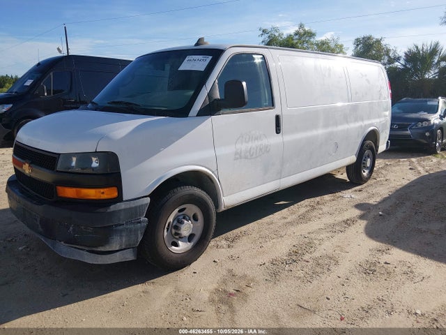 2021 Chevrolet Express Cargo Rwd 2500 Extended Wheelbase Wt მანქანა იყიდება აუქციონზე, vin: 1GCWGBF74M1145015, აუქციონის ნომერი: 46263455
