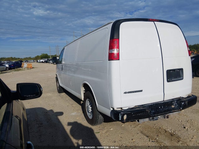 2021 Chevrolet Express Cargo Rwd 2500 Extended Wheelbase Wt მანქანა იყიდება აუქციონზე, vin: 1GCWGBF74M1145015, აუქციონის ნომერი: 46263455