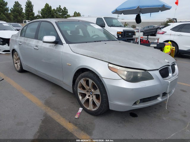 2005 Bmw 545i მანქანა იყიდება აუქციონზე, vin: WBANB33555CN68224, აუქციონის ნომერი: 46263472