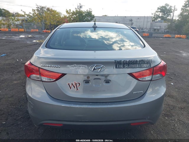 2012 Hyundai Elantra Limited (ulsan Plant) მანქანა იყიდება აუქციონზე, vin: KMHDH4AE7CU317794, აუქციონის ნომერი: 46263489