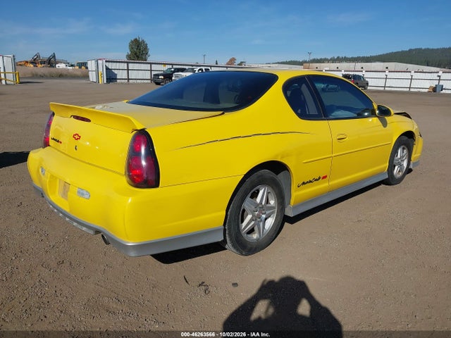 Продаж на аукціоні авто 2003 Chevrolet Monte Carlo Ss, vin: 2G1WX12K939201893, номер лоту: 46263566