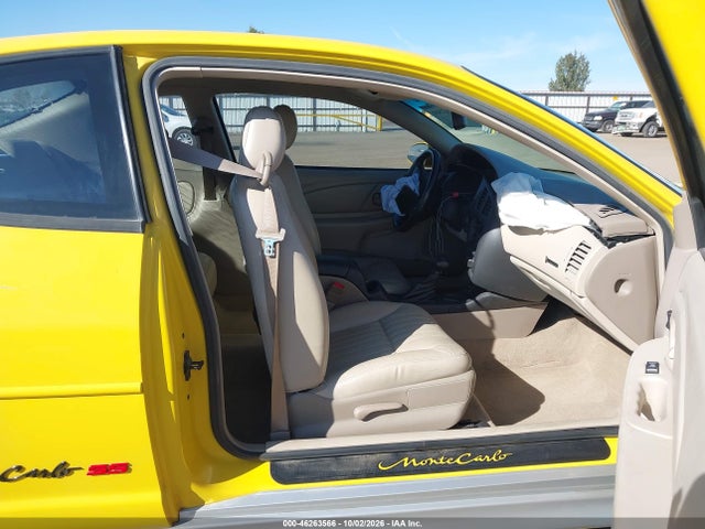 Продаж на аукціоні авто 2003 Chevrolet Monte Carlo Ss, vin: 2G1WX12K939201893, номер лоту: 46263566