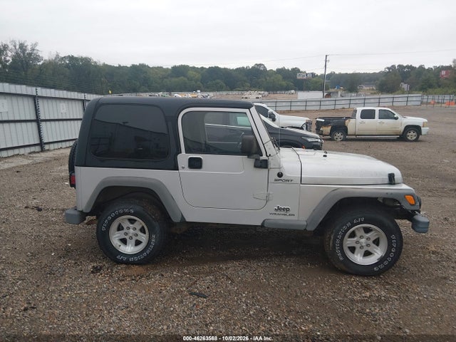 46263568 :رقم المزاد ، 1J4FA49SX4P764271 vin ، 2004 Jeep Wrangler Sport مزاد بيع