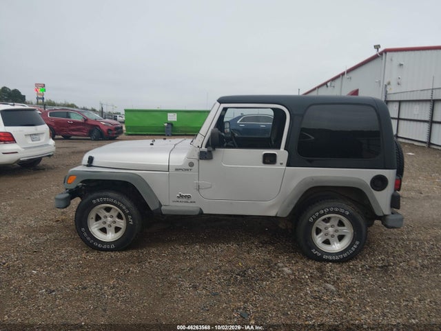 46263568 :رقم المزاد ، 1J4FA49SX4P764271 vin ، 2004 Jeep Wrangler Sport مزاد بيع