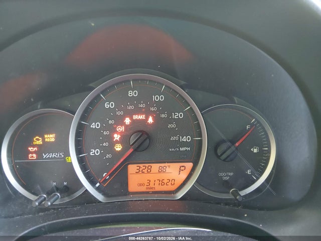 46263787 :رقم المزاد ، VNKJTUD38EA006063 vin ، 2014 Toyota Yaris L (tmmf Plant) مزاد بيع
