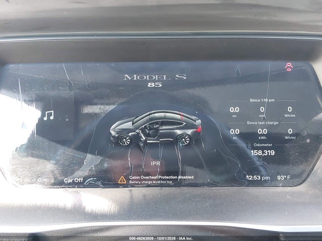 46263809 :رقم المزاد ، 5YJSA1H16FFP79794 vin ، 2015 Tesla Model S 60/70/85 مزاد بيع