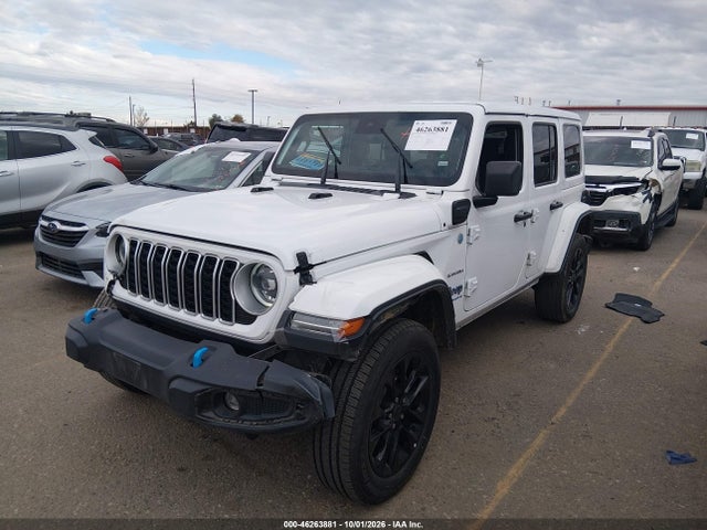 Продажа на аукционе авто 2024 Jeep Wrangler 4xe Sahara 4xe, vin: 1C4RJXP69RW292037, номер лота: 46263881
