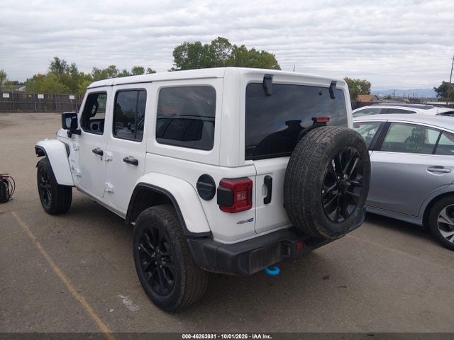 Продажа на аукционе авто 2024 Jeep Wrangler 4xe Sahara 4xe, vin: 1C4RJXP69RW292037, номер лота: 46263881