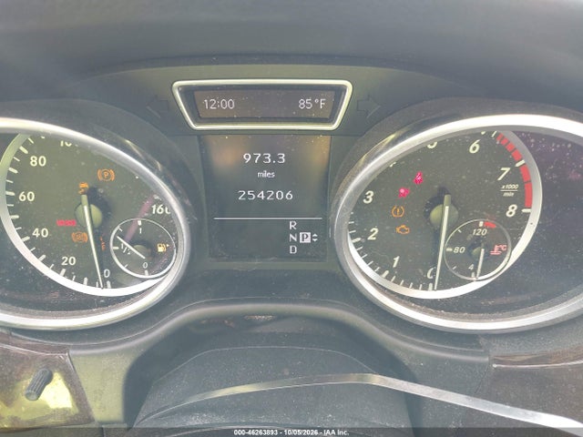 Aukcja sprzedaży 2012 Mercedes-benz Ml 350 4matic, vin: 4JGDA5HB5CA013273, numer aukcji: 46263893