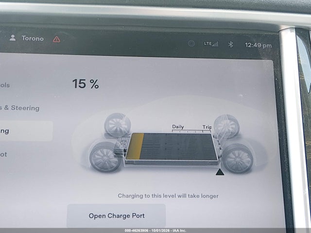 46263906 :رقم المزاد ، 5YJSA1E16GF176656 vin ، 2016 Tesla Model S 60/70/75/85 مزاد بيع
