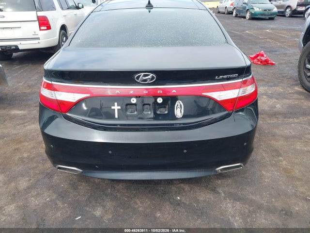 2016 Hyundai Azera Limited მანქანა იყიდება აუქციონზე, vin: KMHFH4JGXGA523838, აუქციონის ნომერი: 46263911