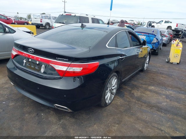 2016 Hyundai Azera Limited მანქანა იყიდება აუქციონზე, vin: KMHFH4JGXGA523838, აუქციონის ნომერი: 46263911