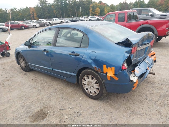 2010 Honda Civic Vp მანქანა იყიდება აუქციონზე, vin: 2HGFA1F3XAH573632, აუქციონის ნომერი: 46263939
