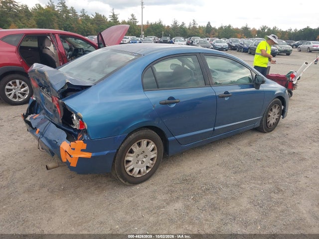 2010 Honda Civic Vp მანქანა იყიდება აუქციონზე, vin: 2HGFA1F3XAH573632, აუქციონის ნომერი: 46263939