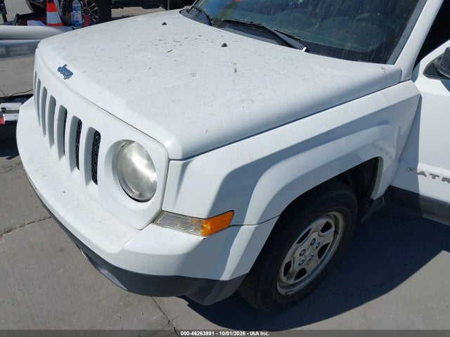 2014 Jeep Patriot Sport მანქანა იყიდება აუქციონზე, vin: 1C4NJPBA3ED585433, აუქციონის ნომერი: 46263991