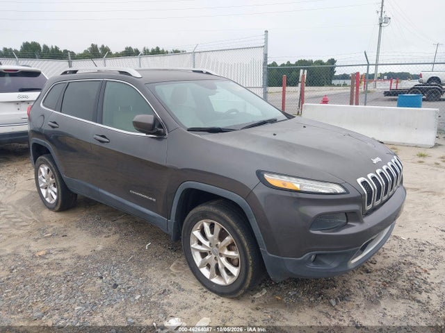 46264087 :رقم المزاد ، 1C4PJMDS1FW647222 vin ، 2015 Jeep Cherokee Limited مزاد بيع