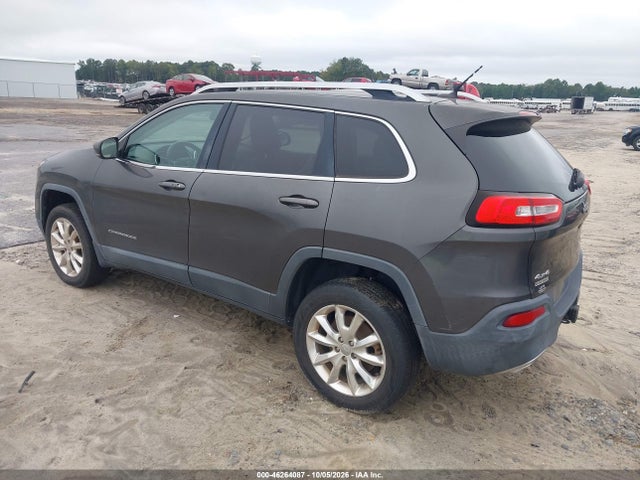 46264087 :رقم المزاد ، 1C4PJMDS1FW647222 vin ، 2015 Jeep Cherokee Limited مزاد بيع