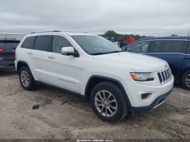 2015 Jeep Grand Cherokee Limited მანქანა იყიდება აუქციონზე, vin: 1C4RJEBGXFC744384, აუქციონის ნომერი: 46264102