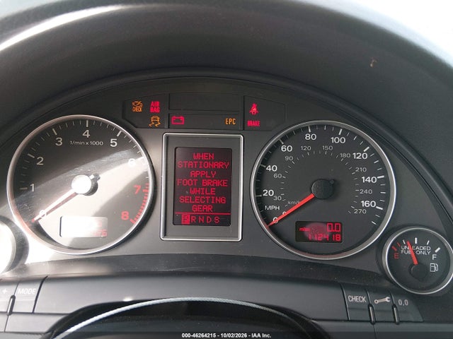 Aukcja sprzedaży 2007 Audi A4 2.0t, vin: WAUAF78E17A215478, numer aukcji: 46264215
